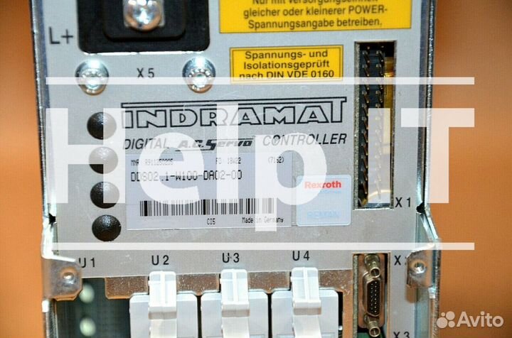 Сервопривод Rexroth Indramat DDS02.1-W100-DA02-00