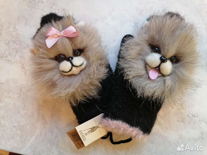 Звероварежки новые взрослые (детские)