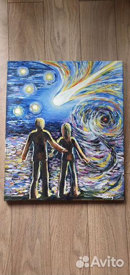 Картина маслом на холсте