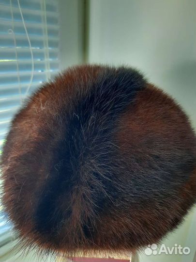 Шапка норковая женская бу