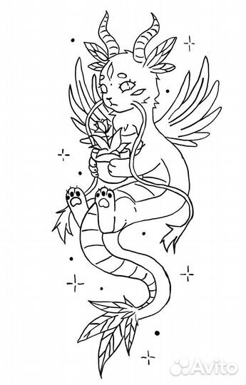 Эскиз тату на заказ