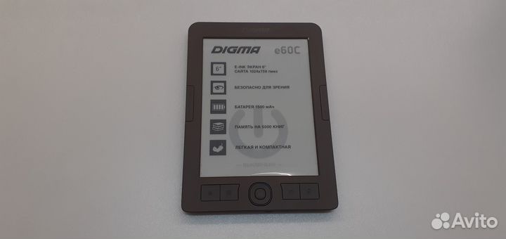 Электронная книга Digma E60C, Ritmix RBK-700