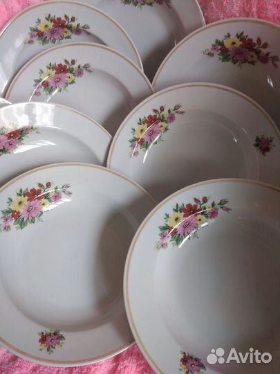 Порционные тарелки