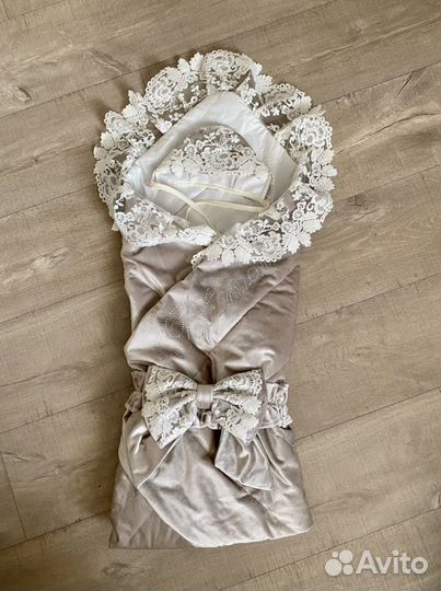 Новый Конверт - одеяло на выписку в роддом 56-62