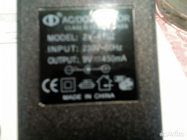 Блок питания 9V