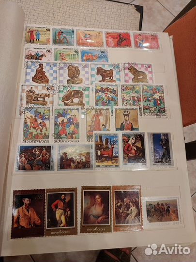 Почтовые марки СССР и Социалистических стран