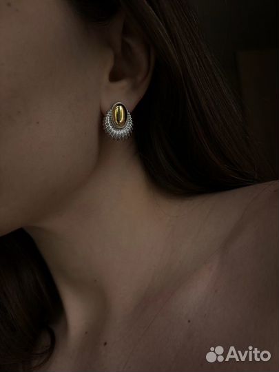Серьги под винтаж