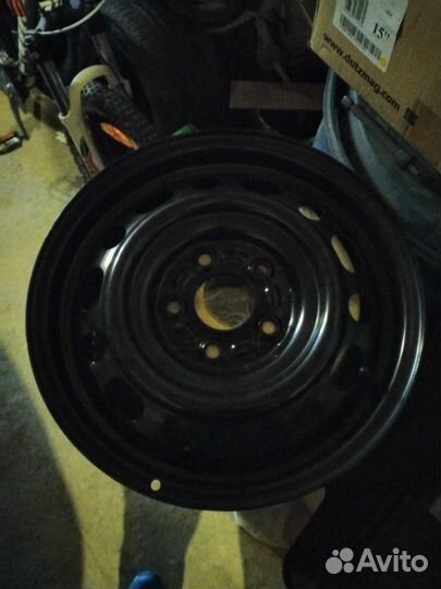 Диски штампованные с колпаками Мазда 3 всё новое