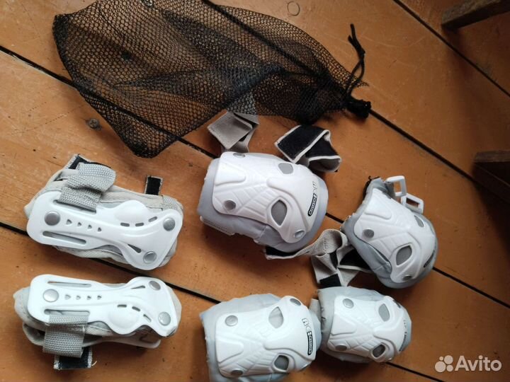 Детские ролики и защита,сумка