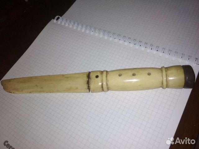 Нож из кости