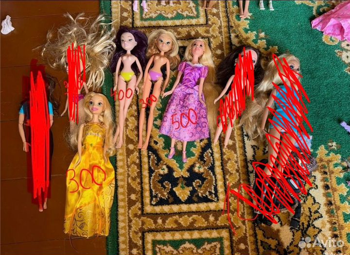 Куклы Monster high, bratz, winx