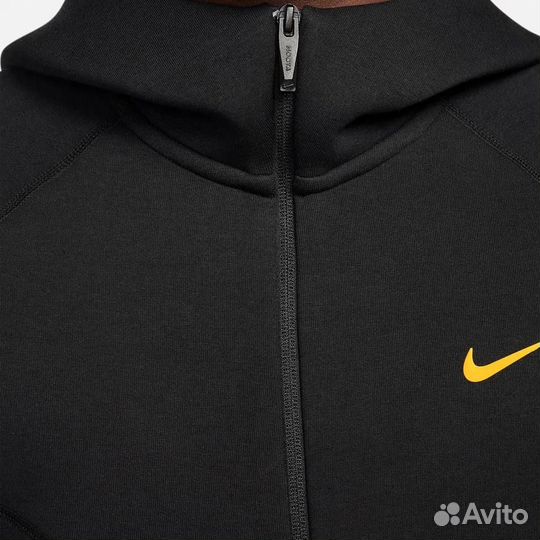 Nike tech fleece nocta кофта черная