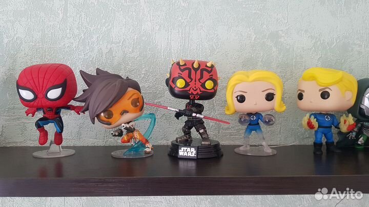 Funko Pop Star wars, marvel, sonic