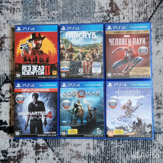 Игры на дисках для ps4 / диски для пс4