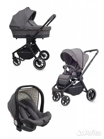 Коляска 3 в 1 Rant Flex Trends