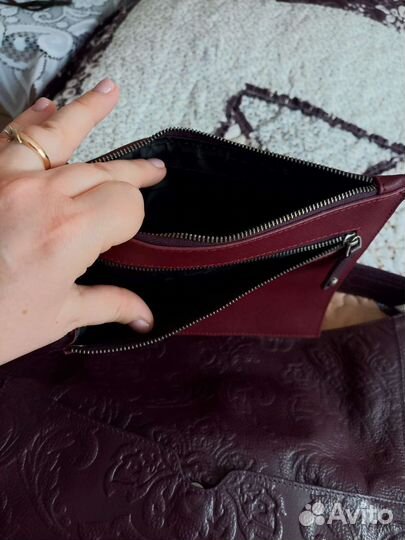 Сумка натуральная кожа Tervolina