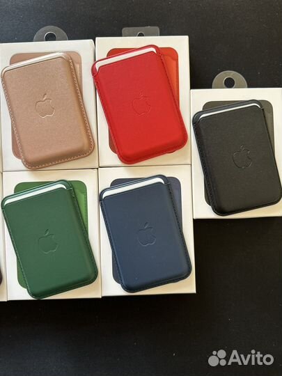 Картхолдер Apple Magsafe Leather Wallet