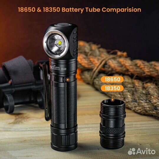Фонарь Sofirn HS40, 2000lm