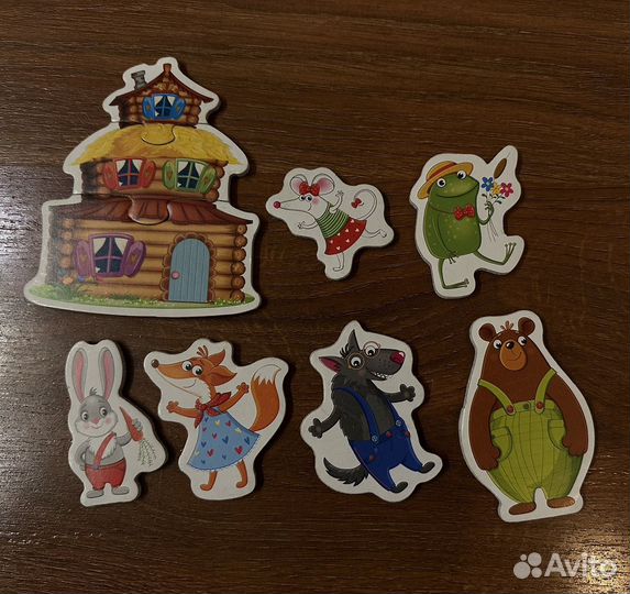 Магнитные фигурки из сказок