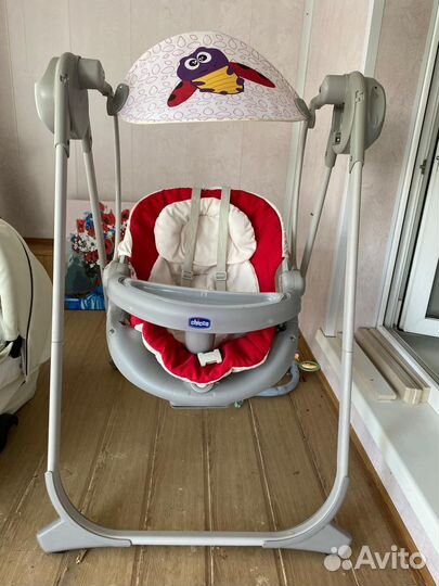 Электронные качели Chicco Polly Swing Up