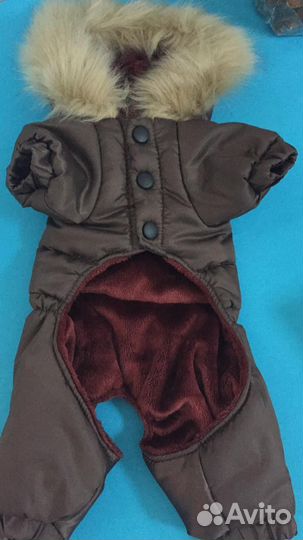 Зимний комбинезон новый для собачки