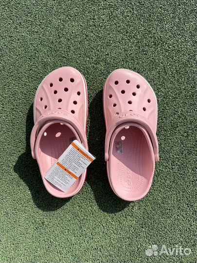 Новые Crocs Sabo розовые 37-38