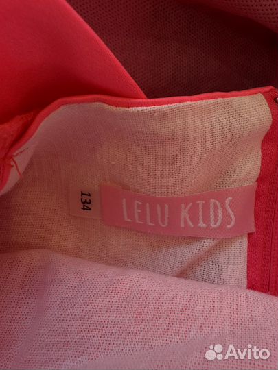 Платье для девочки рост 134