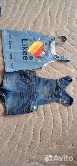 Вещи пакетом на девочку