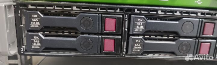 Сервер HP ProLiant DL360p Gen8