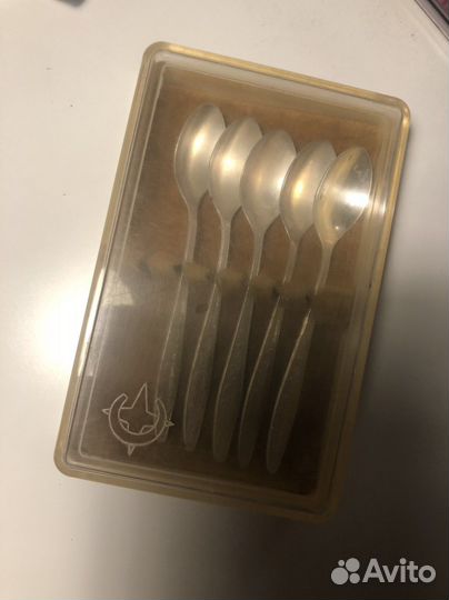Набор мельхиоровых ложек СССР