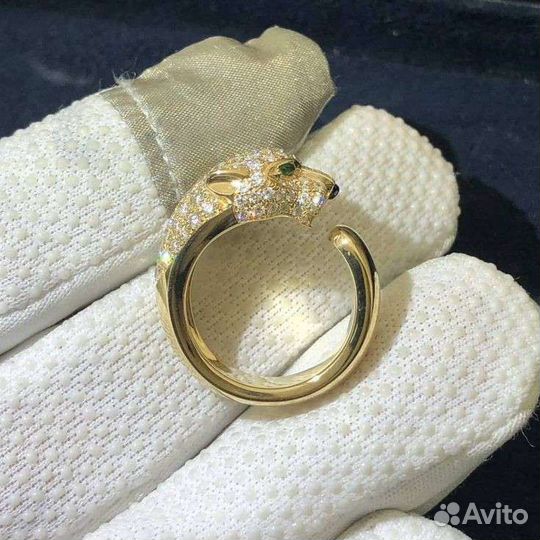 Золотое кольцо Cartier 0.92 ct