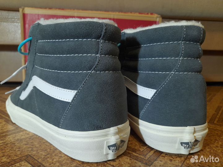 Зимние Vans оригинал, новые 42 размер, Poizon кеды