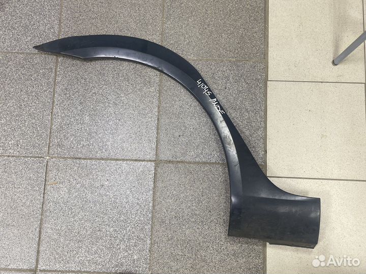 Накладка заднего крыла skoda octavia 1Z9853508