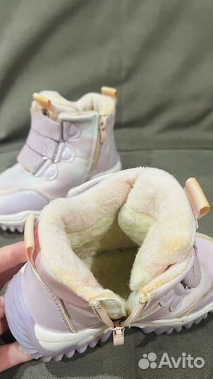 Ботинки зимние для девочки 27 28 размер