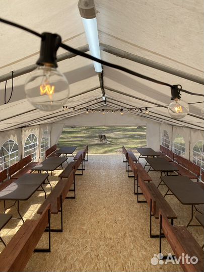 Аренда беседки в лесу Лебяжье до 90 чел