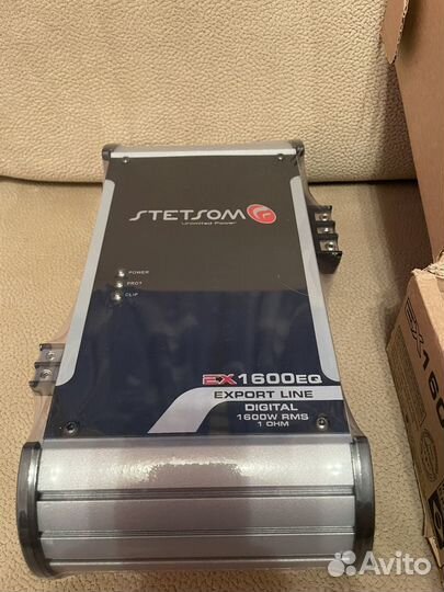 Усилитель Stetsom EX 1600eq 1Ohm