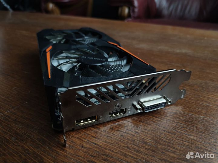 Видеокарта gigabyte GeForce GTX 1050 Ti OC 4G