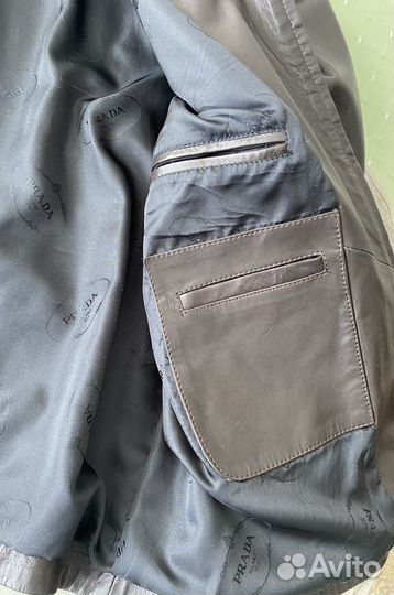 Турция Кожаная куртка мужская 52 54 р XL