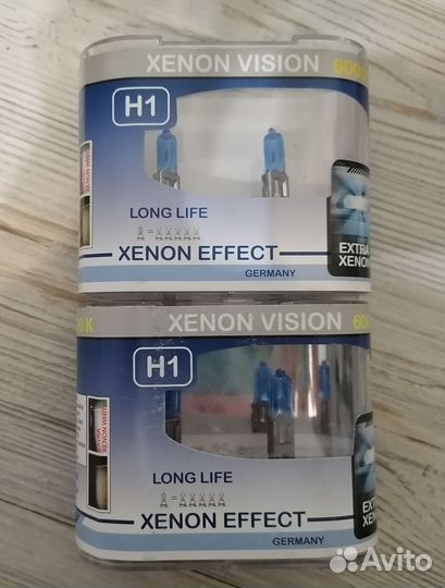 Лампы галогенные Xenon Vision h1 h3 h4 h11