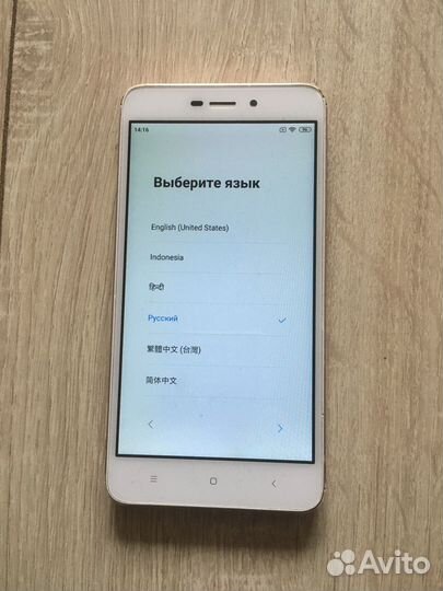 Xiaomi Redmi 4A, 2/16 ГБ