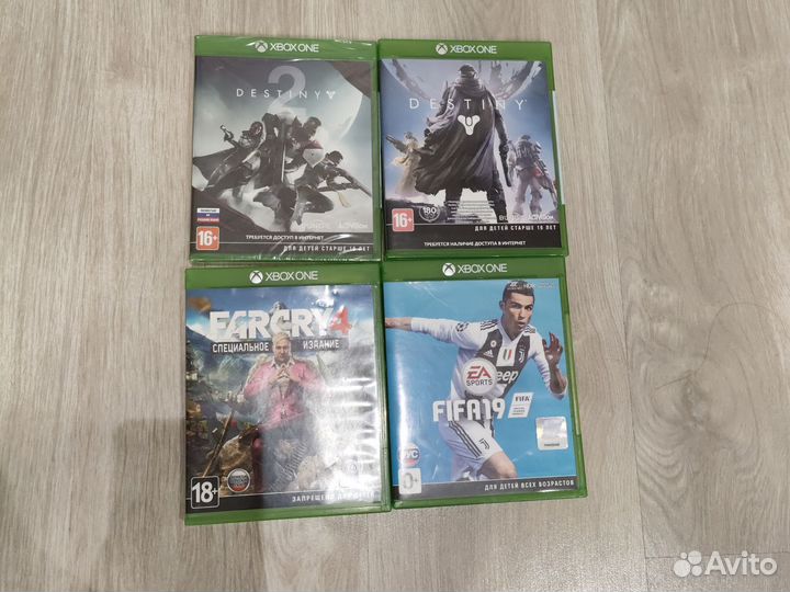 Диски на Xbox One