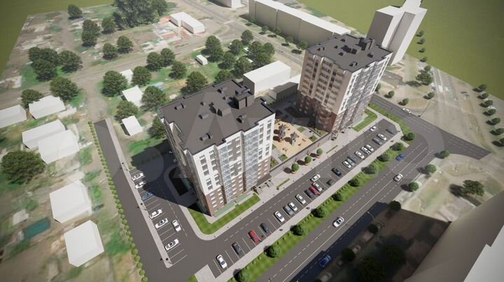 1-к. квартира, 37,1 м², 7/12 эт.