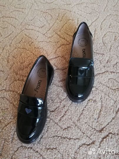 Лоферы д/д школьные