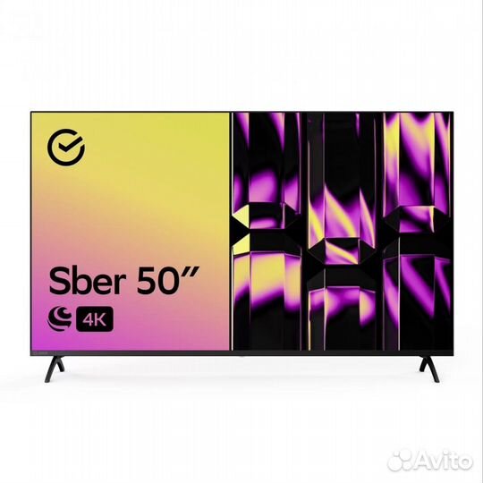 Новый 4К телевизор Sber 50