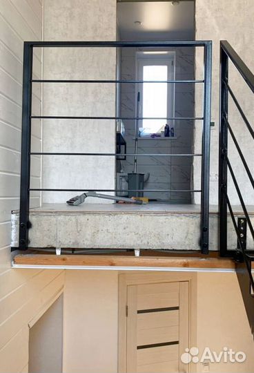 Лестничиный металлокаркас