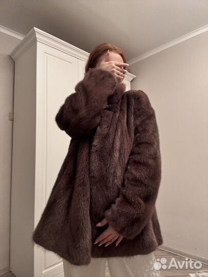 Шуба норковая 44