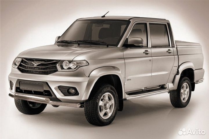 Защита переднего бампера UAZ pickup (2014)