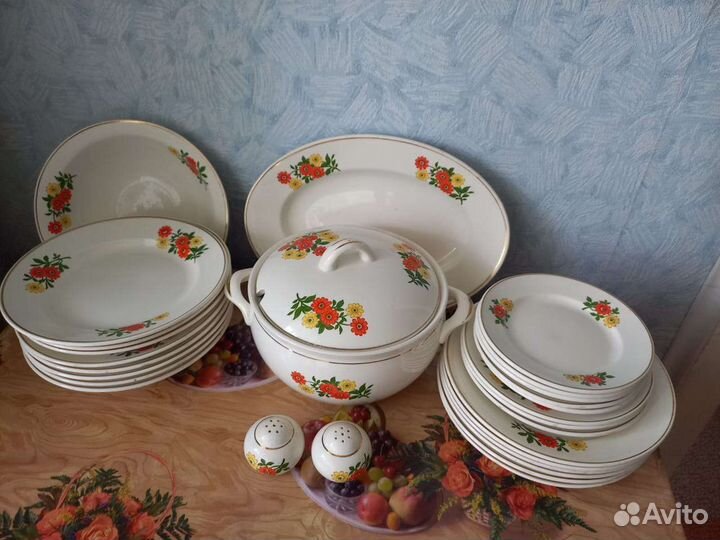 Сервиз столовый СССР