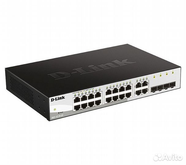 Коммутатор D-Link DGS-1210-20/F1A настраиваемый