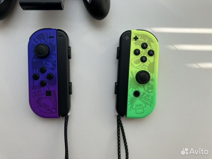Nintendo switch joy con splatoon 3 edition
